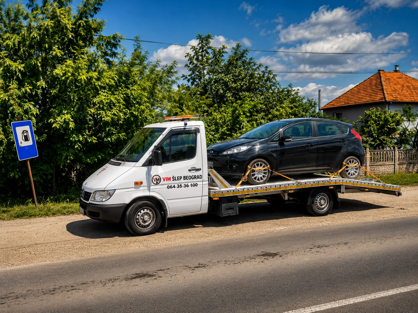 VIM Šlep Beograd — transport vozila na teritoriji Beograda
